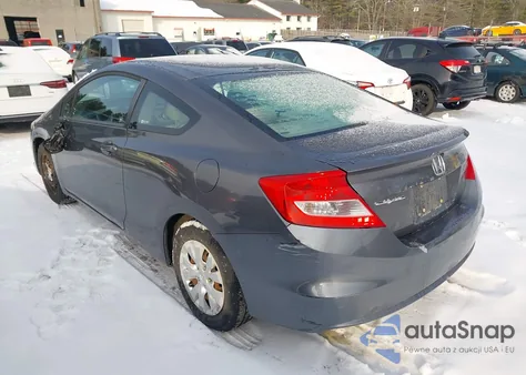2012 Honda Civic Lx из США, поврежденный, VIN 2HGFG3A5XCH548431